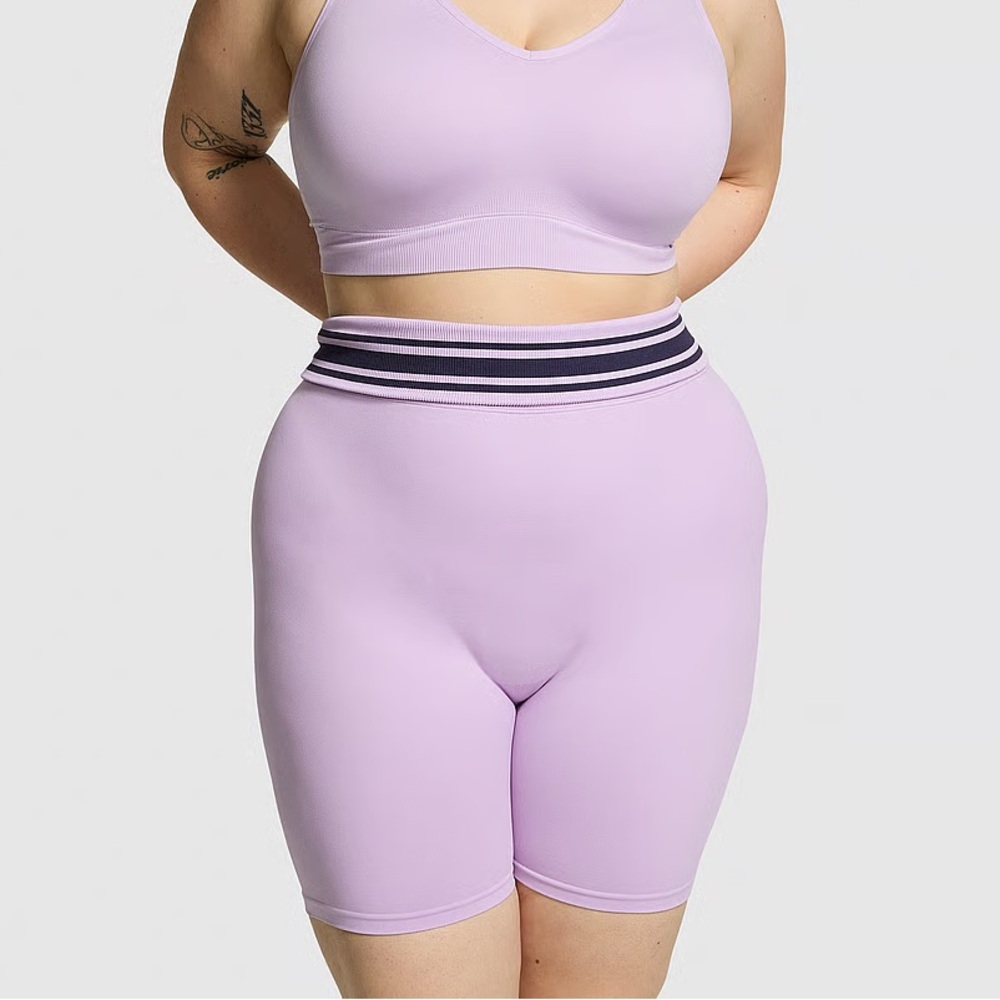 Victoria’s Secret PINK Flip It Seamless Foldover Bike Short